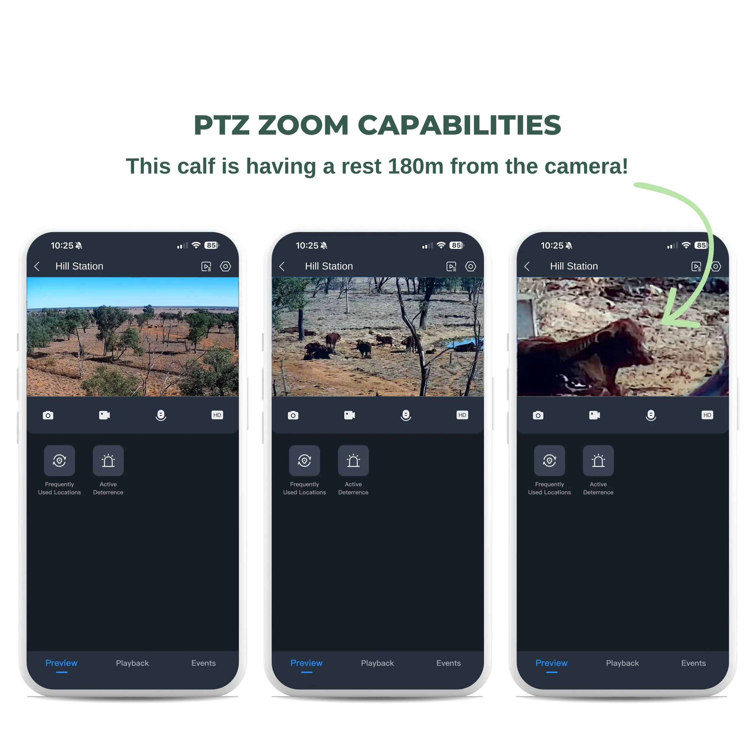 PTZ Zoom Capabilities
